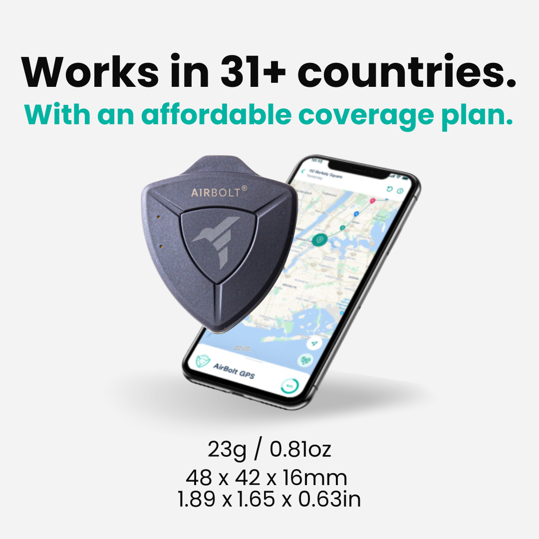 AirBolt® GPS For Travel