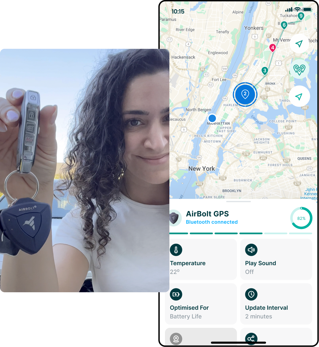 AirBolt® GPS For Travel